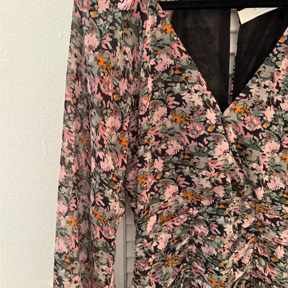 Floral Print Mini Dress - Picture 5 of 6